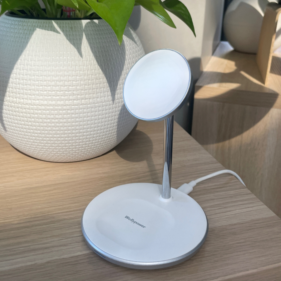 【Wellypower】15W 二合一支架磁吸無線充